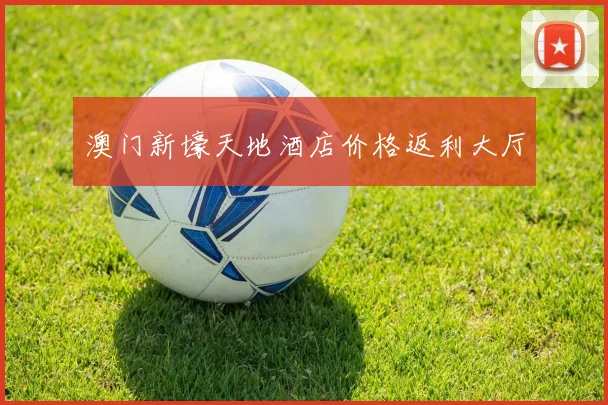 澳门新壕天地酒店价格返利大厅